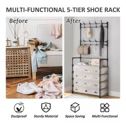 Organizador de Zapatos y Accesorios con Tapa XMJ6205