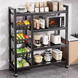 Repisa Estante de Almacenamiento de Cocina Metálico 1079A