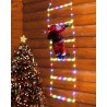 Papá Noel con Escalera de Luces 1.60mt CCE-2024-1