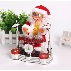Papá Noel Tocando la Batería 9205-35