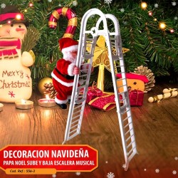 Papá Noel Sube y Baja Escalera 556-3