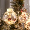 Luces Led de Esferas Navideñas Amarillas1108