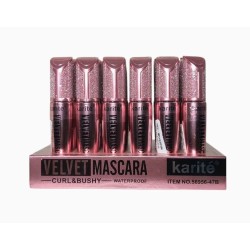 VELVET MASCARA CURL BUSHY WATERPROOF 56956-47B
