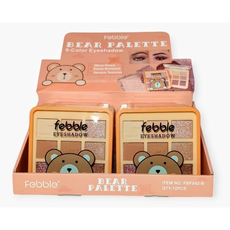 FEBBLE BEAR PALETTE 9 FBF042-B