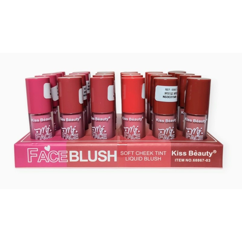 KISS BEAUTY MY FACE SOFT CHEEK TINT LIQUID 68867-03
