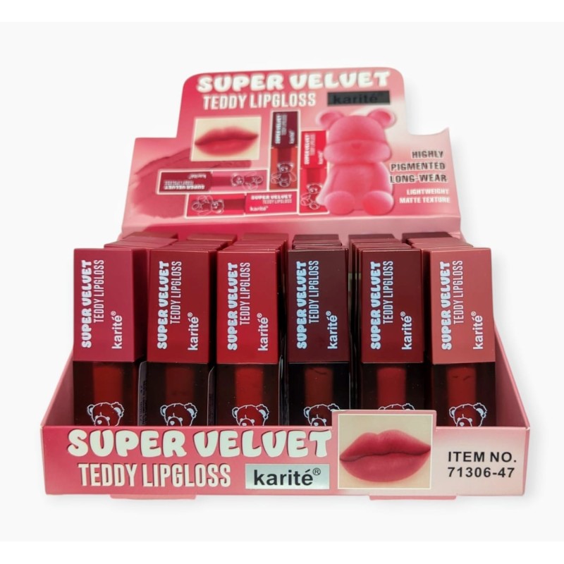 KARITE SUPER VELVET TEDDY LIPGLOSS 71306-47