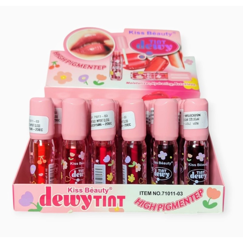 KISS BEAUTY DEWY TIN ROSAS 71011-03