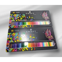 SET DE 48 PINTURAS CRAFT, EN CAJA METÁLICA - 1416-13