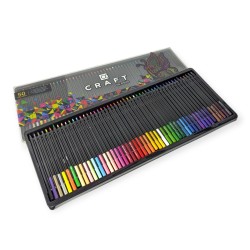 SET DE 50 PINTURAS INTENSOS, PASTELES, NEON, METALIZADOS 1416-12