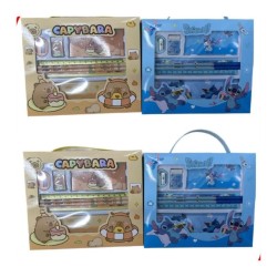 Set Escolar Capibara y Stitch JD3365