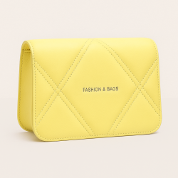 Cartera A100 22x16x7cm Amarilla