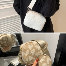 Cartera AYF-76 (Blanca/ Cafe)