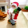 MUÑECO PAPÁ NOEL BAILARIN CON LAMPARA Y CAMPANAS 9205-9