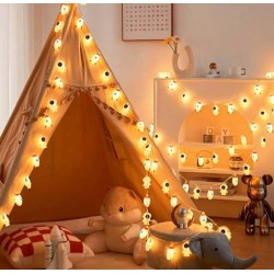 LUCES ASTRONAUTA Y COHETE PUERTO USB YGY0860