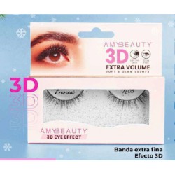 Pestañas Mink-3D-Hair Amy Beauty Varios Tamaños