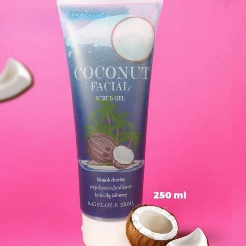EXFOLIANTE FACIAL EN GEL COCONUT 250 ml COS-365