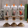 ADORNO PAPANOEL ENCAPSULADO CANDELABRO VELA MUSICAL 4090