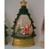 Adorno Papá Noel / Muñeco de nieve Encapsulado Arbol navideño 4101