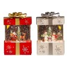 Adorno Papá Noel / Muñeco de nieve Encapsulado Caja de regalo 4093