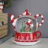 Adorno Papá Noel Encapsulado Tetera 4092