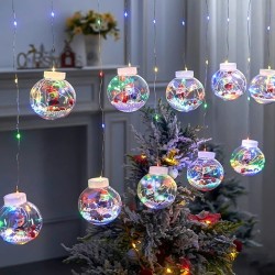 Luces Led de Esferas Navideñas Multicolor 1521-1