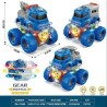 Set Duo carritos Monster con luces GH-62