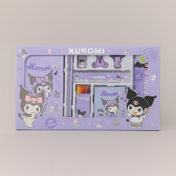 Set Escolar Kuromi y My Melody Stitch Pompompurin JD3367