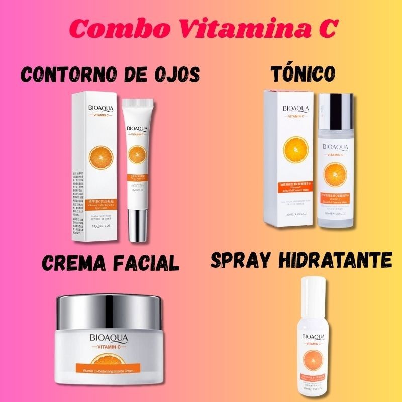 Combo Vitamina C - Bioaqua 89208 - 00354 - 87570 - 00347