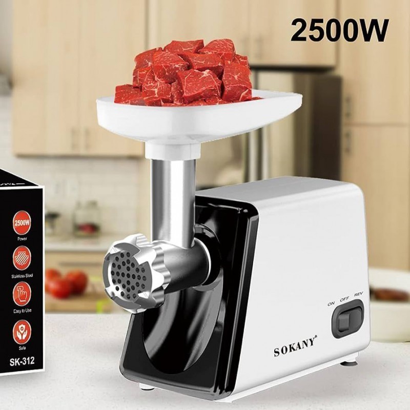 Trituradora Eléctrica de Carne 2500W - Sonaky 1753