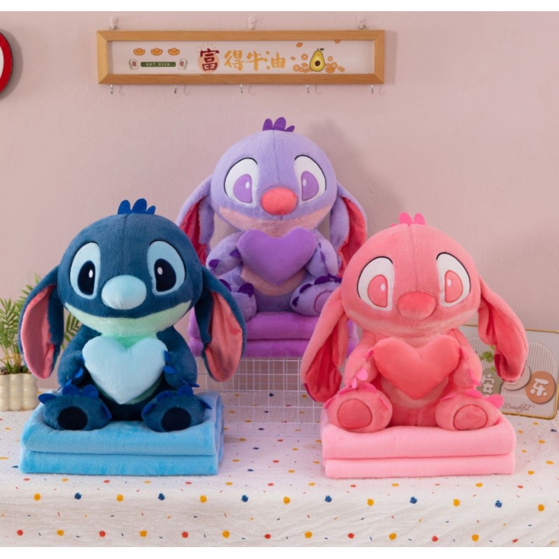 Peluche Stitch con Manta 00881