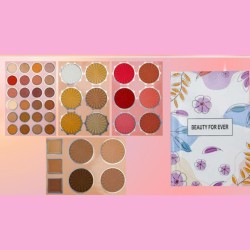 LIBRO SOMBRAS-ILUMINADOR-BRONZER-BLUSH-POLVOS Y CEJAS EYE-6702