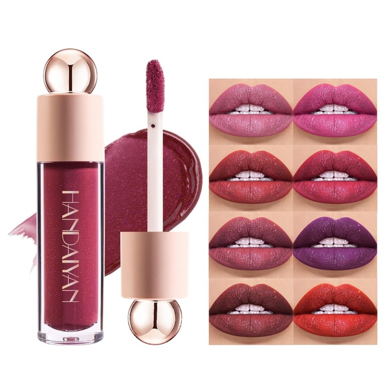 LIP GLOSS MATTE ACABADO BRILLOSO H1068 - HANDAYAN