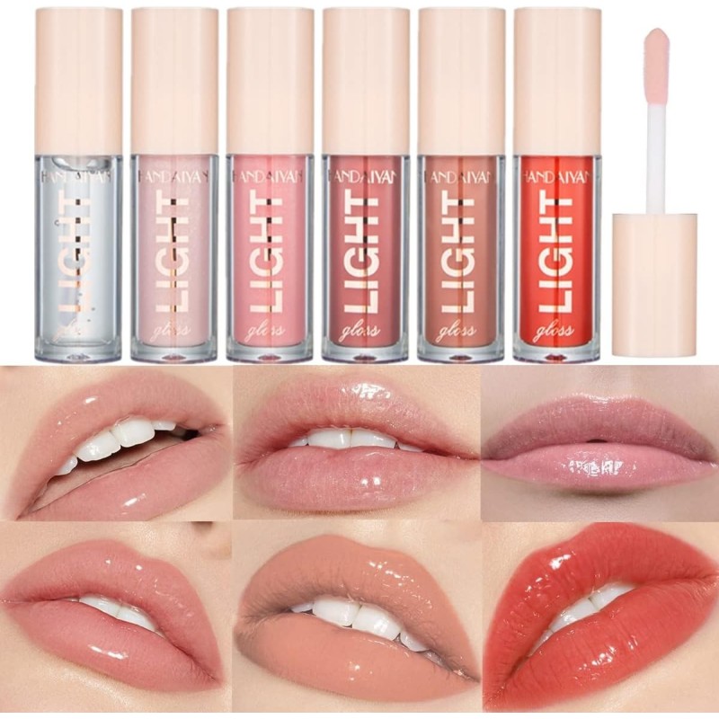 LIP GLOSS CON COLOR/DESTELLOS BRILLANTES H1015 -HANDAYAN