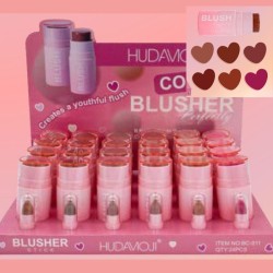 BLUSH EN BARRA HIDRATANTE BC-011 - HUDAMOJI