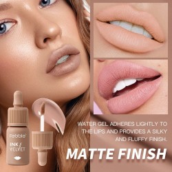 LIP GLOSS MATTE ACABADO VELVET LG2518F-A - FEBBLE