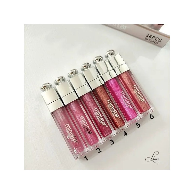GLOSS HINCHADOR CON DESTELLOS BRILLANTES DUPE DIOR 330413 - MINISTAR
