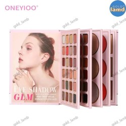 LIBRO SOMBRAS-ILUMINADOR-BLUSH-POLVOS- LIPSTICK Y CEJAS az-218