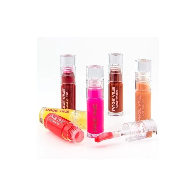 LIP GLOSS CON COLOR Y ÁCIDO HIALURÓNICO P0308 - PAGE VINE