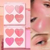 PALETA DE BLUSH EN POLVO CON ILUMINADOR UF097 - USHAS