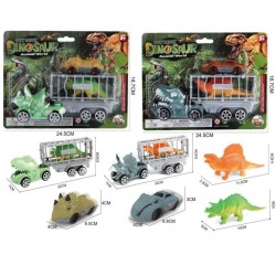 CARRO CON DINOSAURIO D484