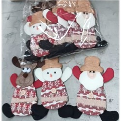 MUNECOS NAVIDEÑOS 17cm R126