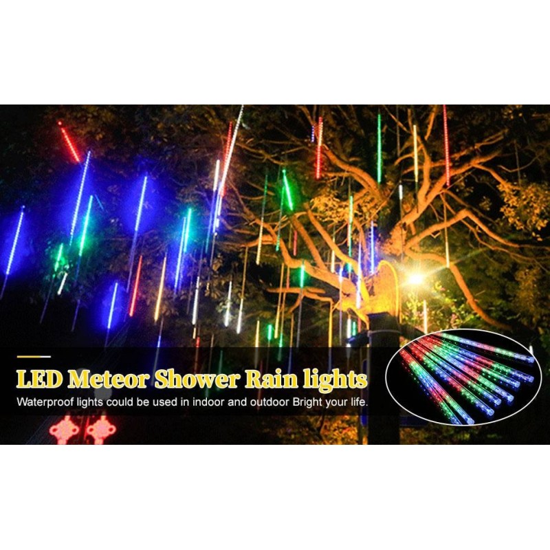 Luces Led Lluvia de Meteoro 3.2x50cm Multicolor 1834 -2