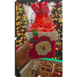 Funda Recipiente Navideño para Dulces YX3068