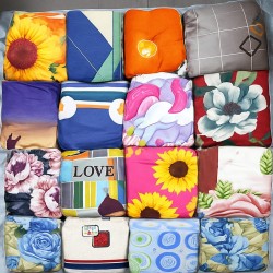 Forro Colchon Grueso Piel Durazno 2 Plazas