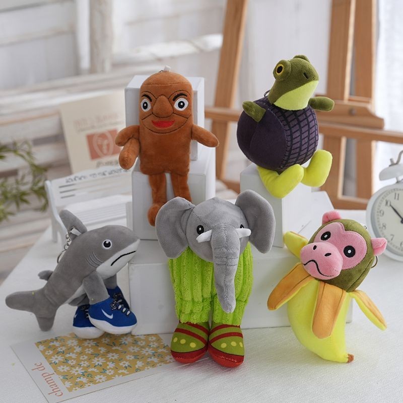 LLavero Peluche Brain Rot GJ7801