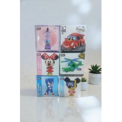 Legos Varias Figuras de Personajes en Cajita 500pcs