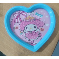 DIAMANTINA CORAZÓN 17CM KAWAI MODELOS SURTIDOS MARCO PLÁSTICO HJUG1415-2