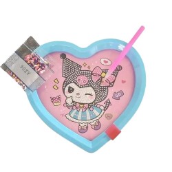 DIAMANTINA CORAZÓN 17CM KAWAI MODELOS SURTIDOS MARCO PLÁSTICO HJUG1415-2