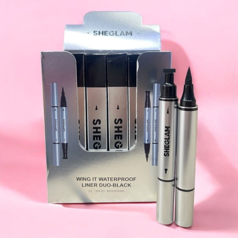 Delineador Sheglam Doble Plumón con Figura a Aprueba de Agua