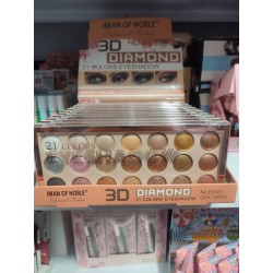 SOMBRA 21 COLORES DIAMOND ESTUCHE ACRILICO HMAQ0021-44